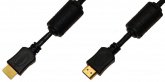 Кабель цифровой Plastic Gold HDMI "папа" - HDMI "папа" D6мм FF 1.5 м