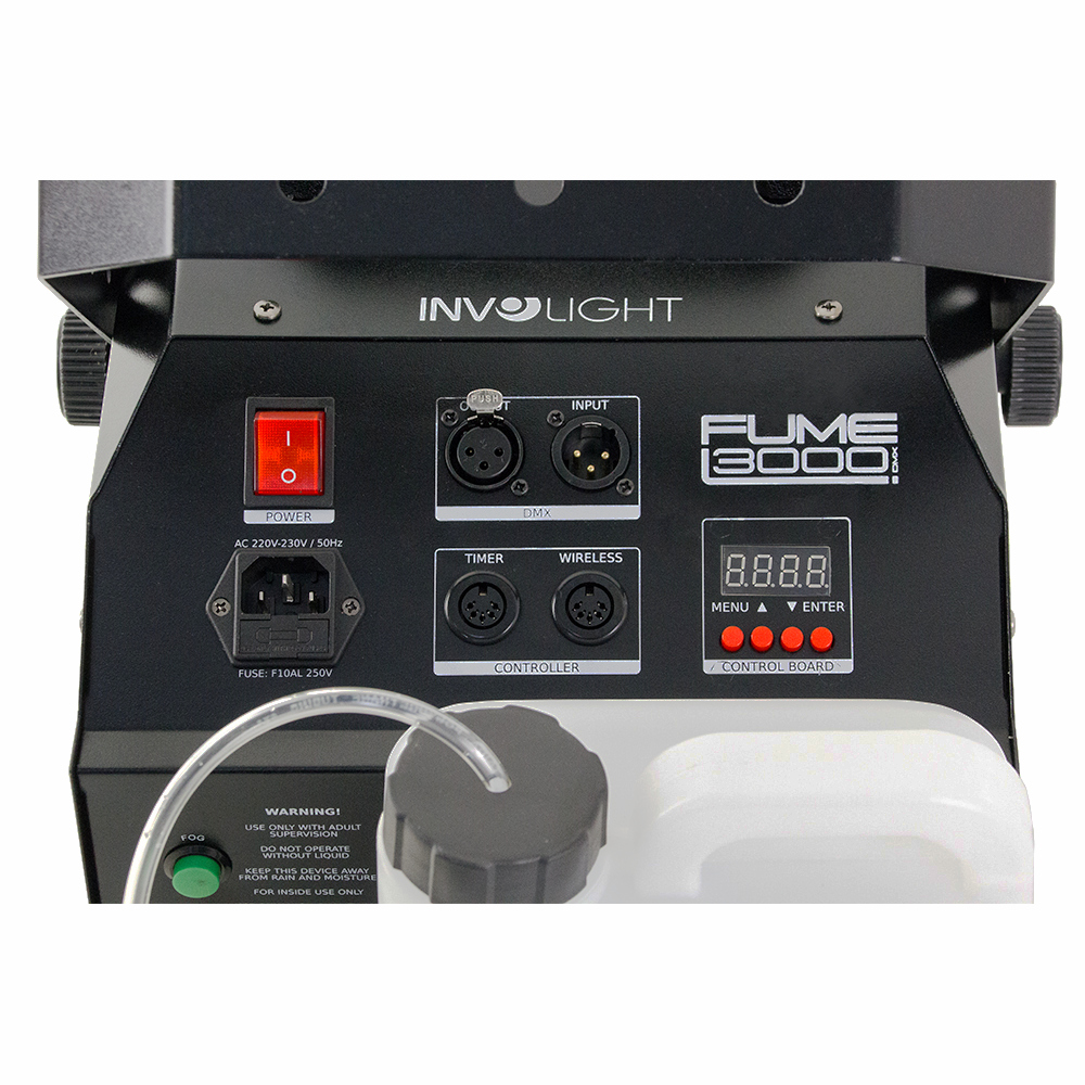 Генератора дыма INVOLIGHT Fume3000DMX