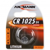 Батарейка ANSMANN CR1025 1 шт.