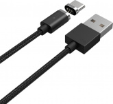 Кабель USB A - USB Type-C магнит, 1 м