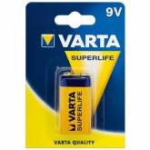Батарейка VARTA SUPERLIFE 6F22 1 шт.