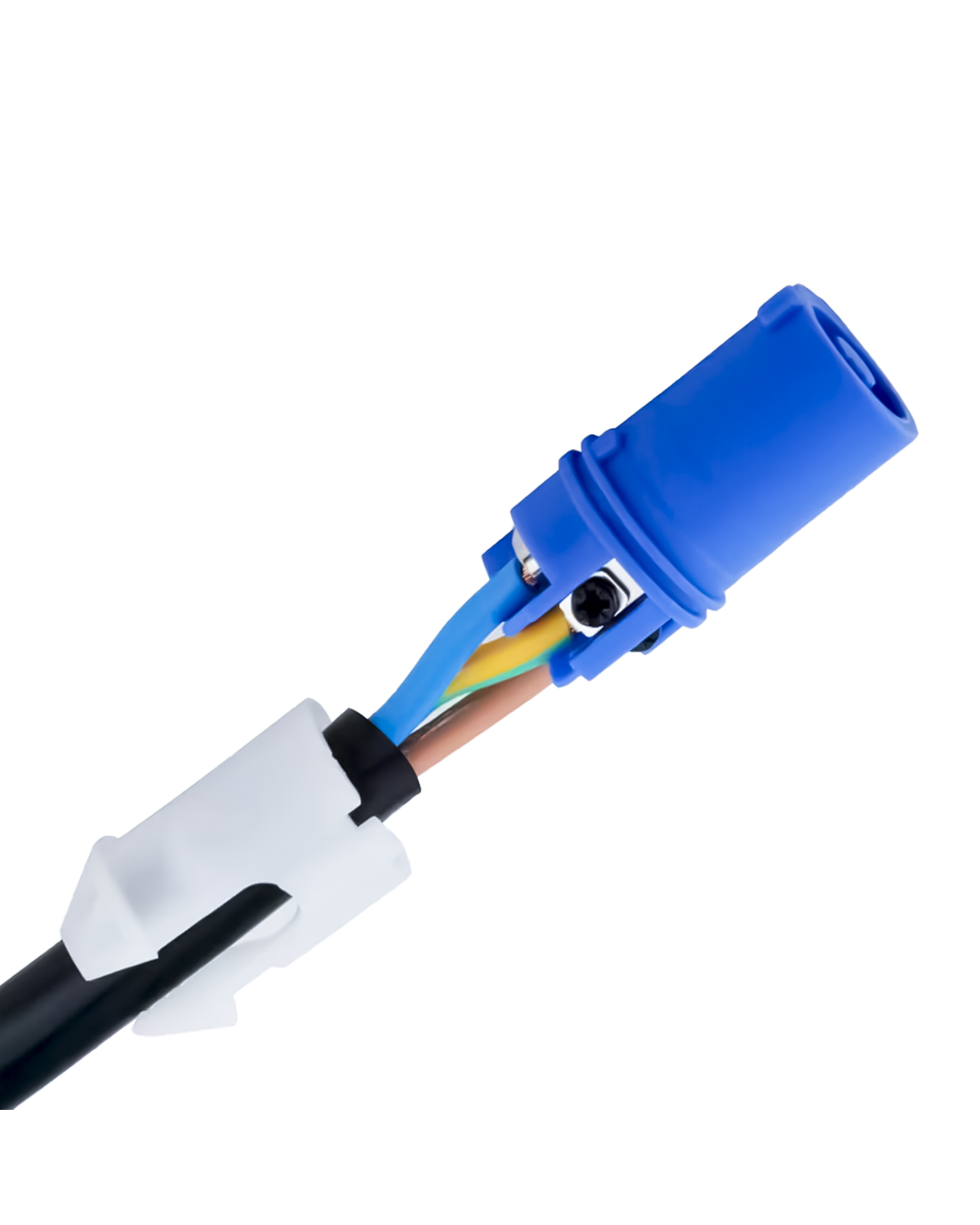 Сетевой кабель питания Powercon - вилка в сеть 2 метра