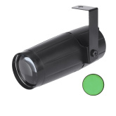 Прожектор для зеркального шара PartyMaker LED Pin Spot 3W зеленый луч