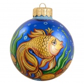 Шар на елку "Золотая рыбка"