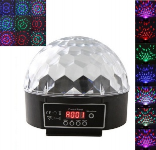 Светодиодный диско шар PartyMaker Magic Ball Light Remote