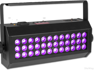 Ультрафиолетовый светодиодный прожектор PartyMaker Phantom UV 36 LED x 3w