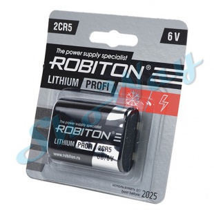 Батарейка ROBITON PROFI 2CR5 1 шт.