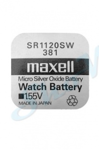 Батарейка для часов MAXELL 381 1 шт.