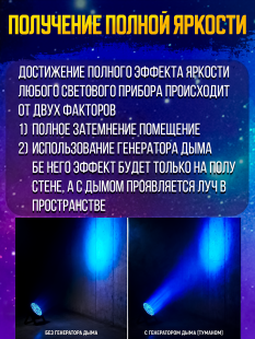 Светодиодный прожектор PartyMaker LED PAR 60x1.5W RGB мультичип