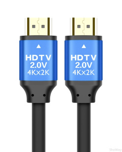 Цифровой видео кабель HDMI 4K версия 2.0 "шт" - "шт" 0.5 метра 
