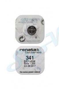 Батарейка для часов RENATA SR714SW 341 1 шт.