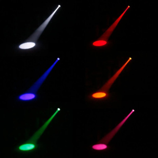Прожектор для зеркального шара PartyMaker LED Pin Spot 3W зеленый луч