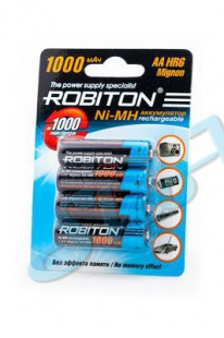 Аккумулятор Robiton HR6 1000 мАч 1 шт.