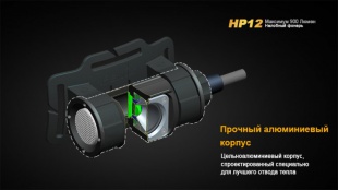 Налобный фонарь FENIX HP12 CREE XM-L2