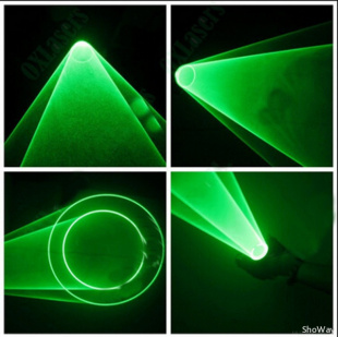 Лазерная перчатка PartyMaker Rotable Light левая (зеленая)
