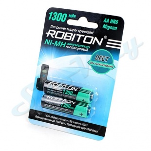 Аккумулятор ROBITON 1300MHAA-2 DECT 1 шт.