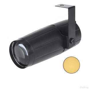 Прожектор для зеркального шара PartyMaker LED Pin Spot 3W тепло-желтый луч
