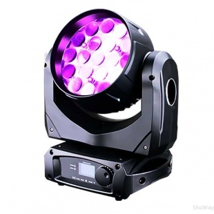 Вращающаяся голова Showlight 19x10W LED ZOOM HL