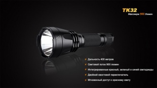 Ручной фонарь Fenix TK32