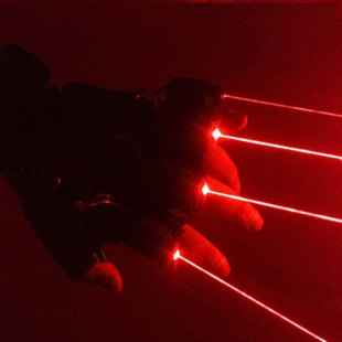 Лазерная перчатка PartyMaker Palm Light Правая (красный лазер)