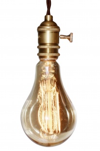 Винтажная лампа Iteria Vintage Madison Big Golden E27 40W