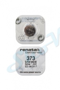 Батарейка для часов RENATA SR916SW 373 1 шт.