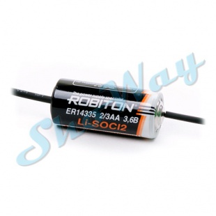 Батарейка ROBITON ER14335 с проводами 1 шт.