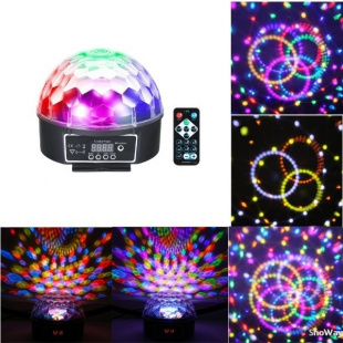 Светодиодный диско шар PartyMaker Magic Ball Light Remote