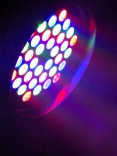 Прожектор Eurolite LED PAR-64 RGB 36x3W Short sil