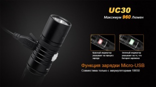 Светодиодный ручной фонарь Fenix UC30