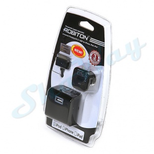 Блок питания ROBITON APP03 Universal Charging Kit 2.1A iPhone/iPad
