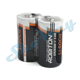 Батарейка ROBITON ER26500 с лепестковыми выводами 1 шт.