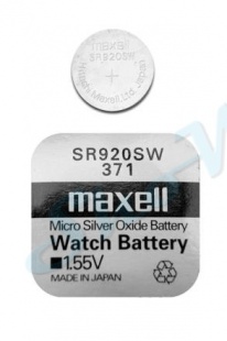 Батарейка для часов MAXELL 371 1 шт.