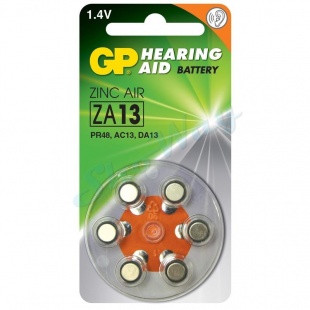 Батарейка GP Hearing Aid ZA13 1 шт.