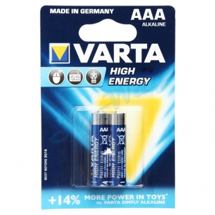 Батарейка VARTA HIGH ENERGY LR03 1 шт.