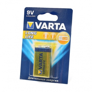 Батарейка VARTA LONGLIFE 6LR61 1 шт.