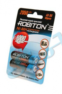 Аккумулятор Robiton HR6 2850 мАч 1 шт.