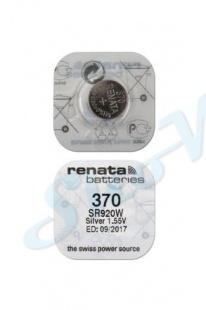 Батарейка для часов RENATA SR920W 370 1 шт.