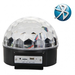 Светодиодный диско шар PartyMaker Magic Ball Bluetooth MP3