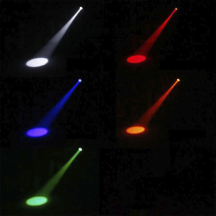 Прожектор PartyMaker LED PinSpot 5W синий луч