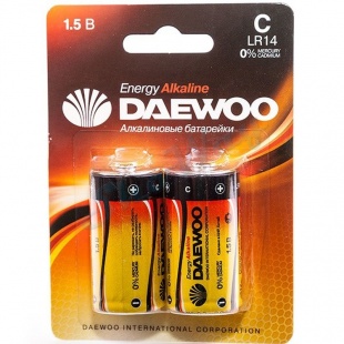 Батарейка DAEWOO ENERGY Alkaline LR14 1 шт.