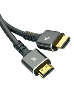 Цифровой видео кабель HDMI 8K версия 2.1 "шт" - "шт" 0.5 метра