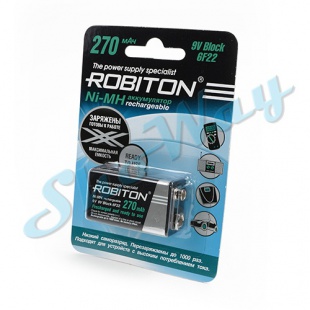 Аккумулятор Robiton HR22 270 мАч 1 шт.