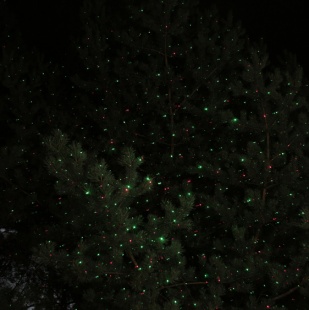 Уличная лазерная подсветка PartyMaker Garden RG Static Sensor