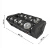 Световой эффект паук PartyMaker Spider 8x12W RGBW