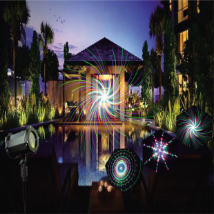 Уличная лазерная подсветка PartyMaker Garden Flower RGB 3D