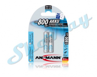 Аккумулятор Ansmann AAA 800 мАч 1 шт.