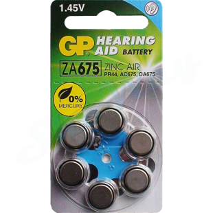 Батарейка GP Hearing Aid ZA675 1 шт.